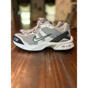 Vintage Nike Air Copious Running Shoes‎  Athletic Sneakers Gray White Size 9